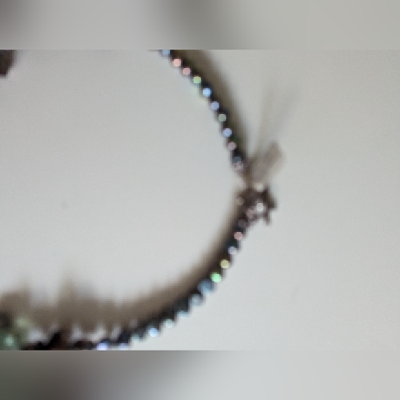 $92 Beautiful Sterling, Pearl & Kyanite Smokey Quartz- 92 Grams - Picture 15 of 16